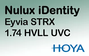 HOYA Nulux  iDentity Eyvia STRX 1.74 HVLL UVC