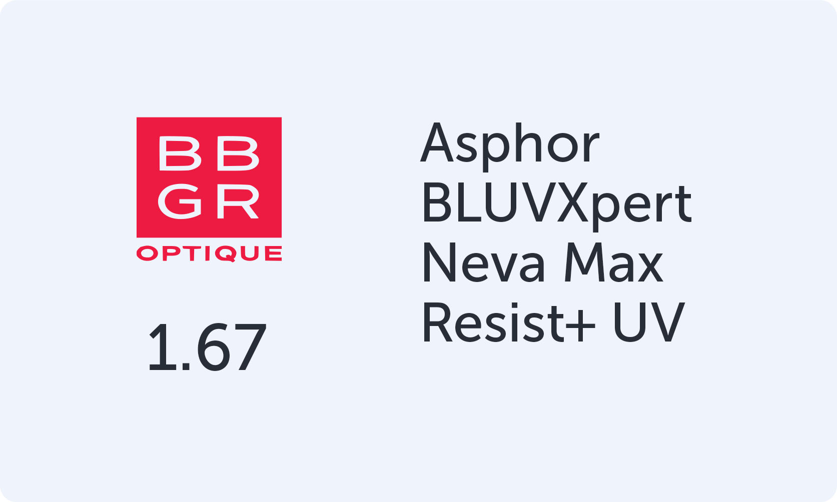BBGR Asphor BLUVXpert 167 Neva Resist+ UV