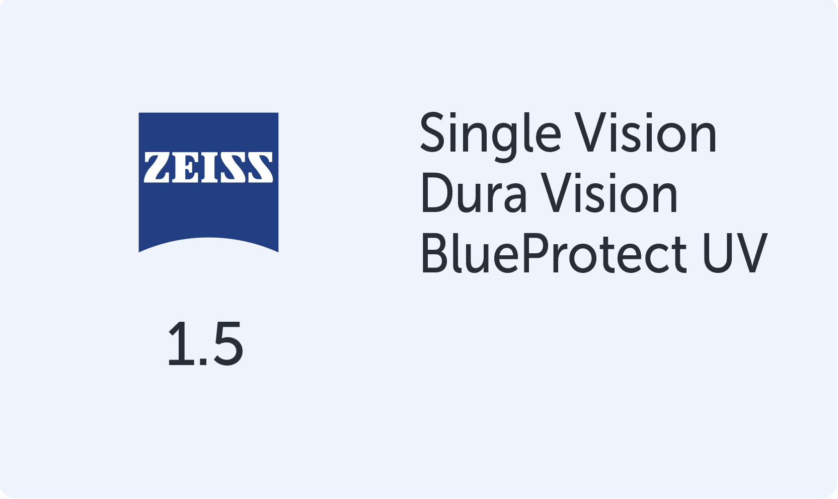 Carl Zeiss SV 1.5 DV BP UV
