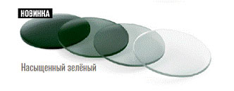 Новинка HOYA Sensity - теперь в зелёном цвете