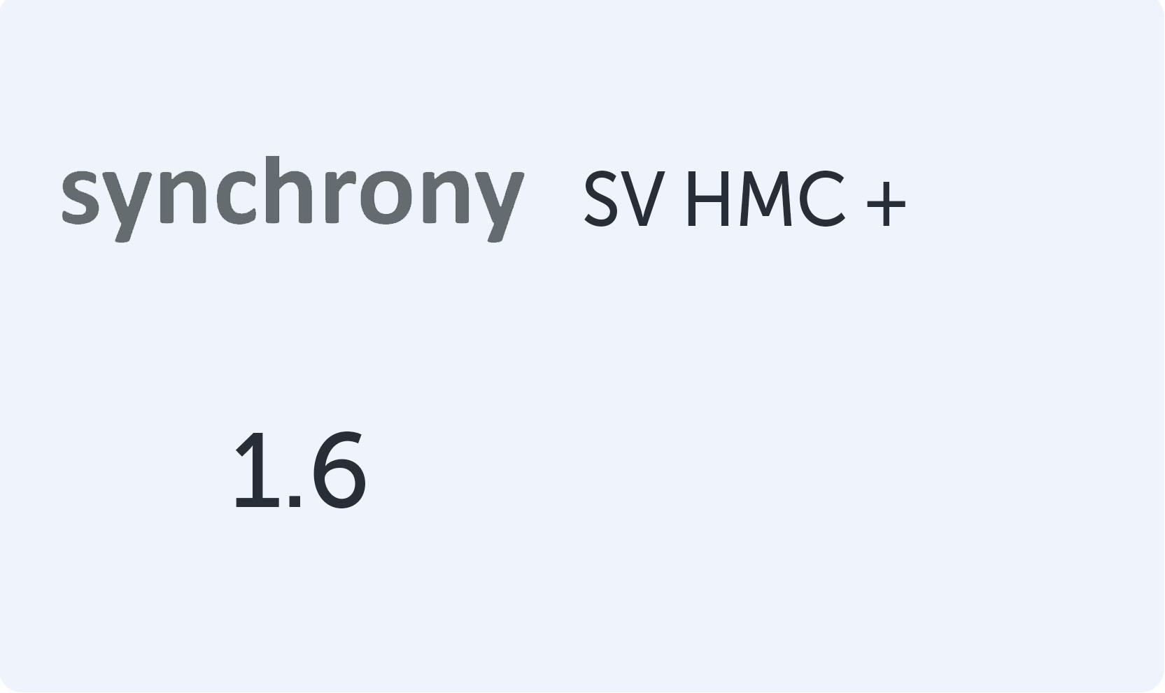 Synchrony Single Vision 1.6 HMC+