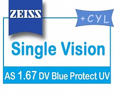 Carl Zeiss SV AS 1.67 DV BP UV (cyl)