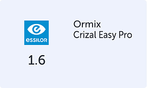 Essilor Ormix 1.6 Crizal Easy Pro