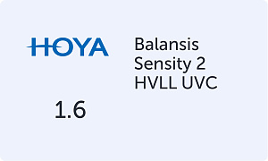 HOYA Balansis 1.6 Sensity 2 HVLL UVC