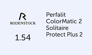 Rodenstock Perfalit ColorMatic IQ2 1.54 Solitaire Protect Plus 2