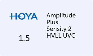 HOYA Amplitude Plus 1.5 Sensity 2 HVLL UVC