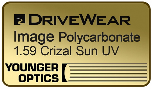 DriveWear Image Polycarbonate 1.59 Crizal Sun UV фото 1