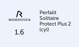 Rodenstock Perfalit 1.6 Solitaire Protect Plus 2 (cyl)