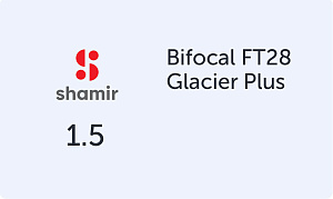 Shamir Bifocal FT28 1.5 Glacier+ UV