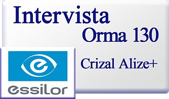 Essilor Intervista Orma 1.5 130 Crizal Alize+