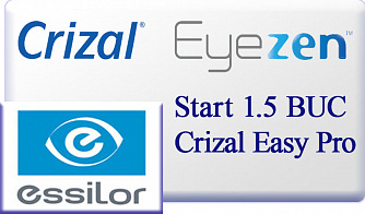 Essilor EyeZen Start Orma BUC 1.5 Crizal Easy Pro