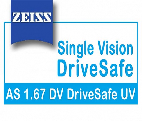Линзы для вождения Carl Zeiss SV DriveSafe AS 1.67 DV DS UV фото 1