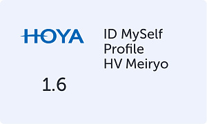 HOYA MySelf Profile 1.6 HV Meiryo