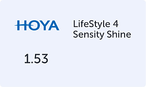 HOYA LifeStyle 4 1.53 Sensity Shine