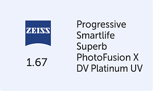 CZ Progressive SmartLife Superb 1.67 PhotoFusion X DVP UV
