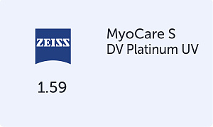 Carl Zeiss MyoCare S 1.59 DV Platinum UV