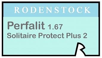 Rodenstock Perfalit 1.67 Solitaire Protect Plus 2
