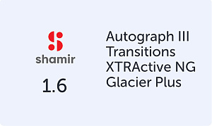 Shamir Autograph III 1.6 Transitions XTRActive NG Glacier+ UV
