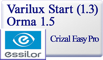 Essilor Varilux Start Orma 1.5 130 Crizal Easy Pro