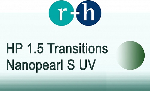 r+h HP 1.5 Transitions (graphitgreen) Nanoperl•S UV фото 1