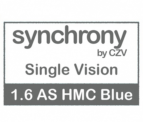Synchrony Single Vision AS 1.6 HMC Blue фото 1