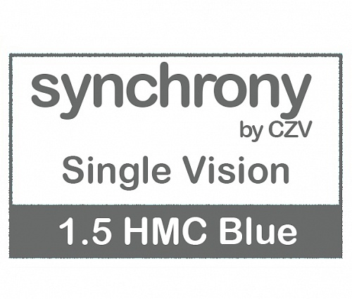 Synchrony Single Vision 1.5 HMC Blue фото 1