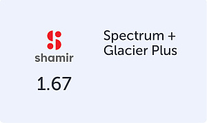 Shamir Spectrum Plus 1.67 Glacier + UV