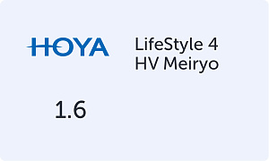 HOYA LifeStyle 4 1.6 HV Meiryo