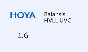HOYA Balansis 1.6 HVLL UVC
