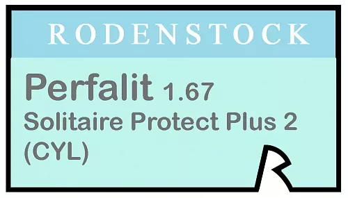 Rodenstock Perfalit 1.67 Solitaire Protect Plus 2 (cyl) фото 1