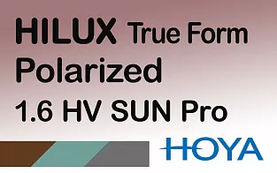 HOYA HILUX TF 1.60 Polarized HV SUN Pro