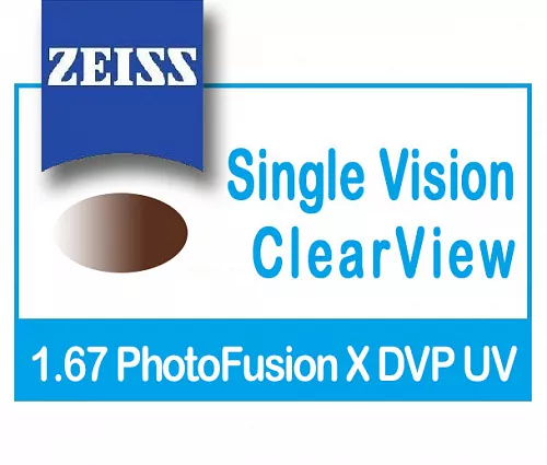 Carl Zeiss SV ClearView 1.67 PhotoFusion X DV Platinum UV) фото 1