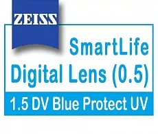 Carl Zeiss Digital Lens SmartLife (0.5) 1.5 DV Blue Protect UV