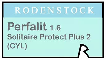 Rodenstock Perfalit 1.6 Solitaire Protect Plus 2 (cyl)
