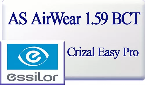 Essilor AS Airwear 1.59 BCT Crizal Easy Pro фото 1