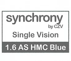 Synchrony Single Vision AS 1.6 HMC Blue