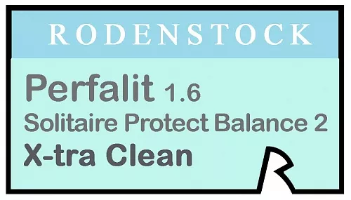 Rodenstock Perfalit 1.6 Solitaire Protect Balance 2 X-tra Clean фото 1