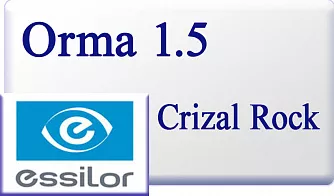 Essilor Orma 1.5 Crizal Rock